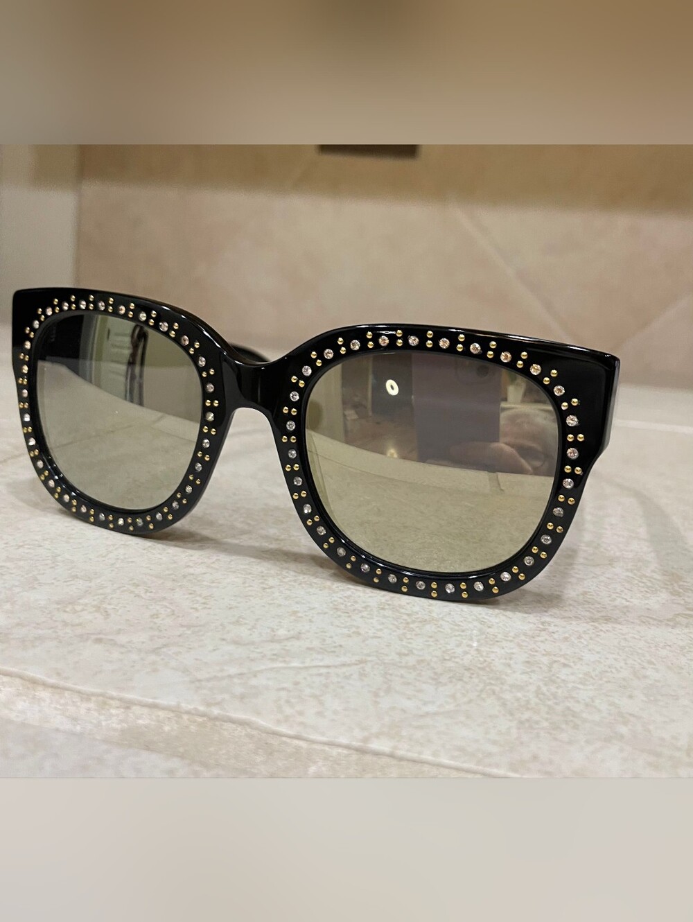 Elton John Legend Crystal Embellished Sunglasses Complete Set